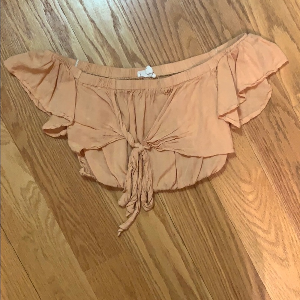 pac sun orange crop too